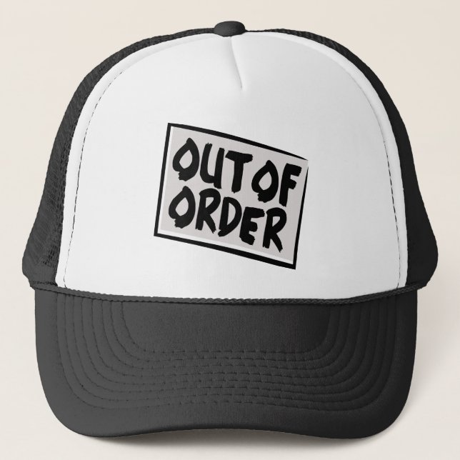 Out Of Order Hat (Front)