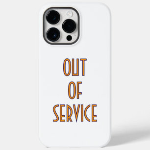 "Out of Service" iphone 14 pro max case