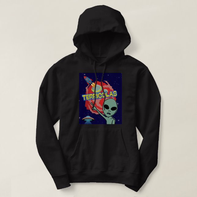 OUT OF SPACE QUOTE  HOODIE (Design Front)