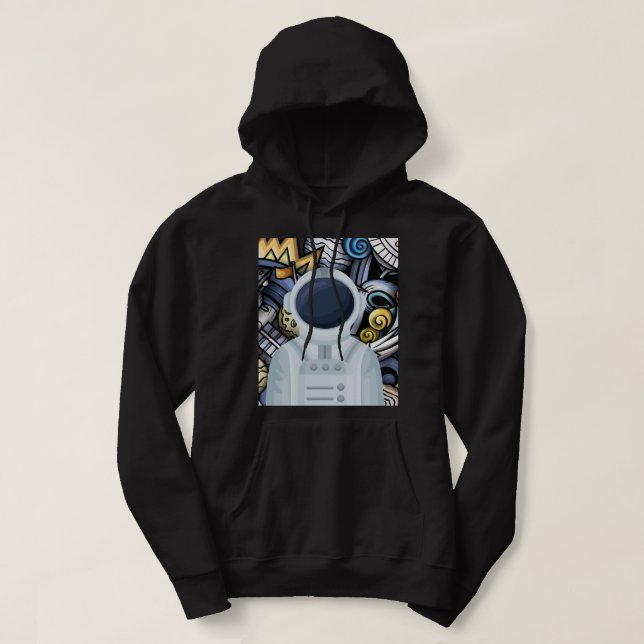 OUT OF SPACE QUOTE  HOODIE (Design Front)