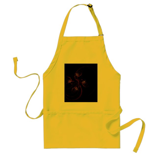 Out of the Dark Abstract Art Apron (Front)