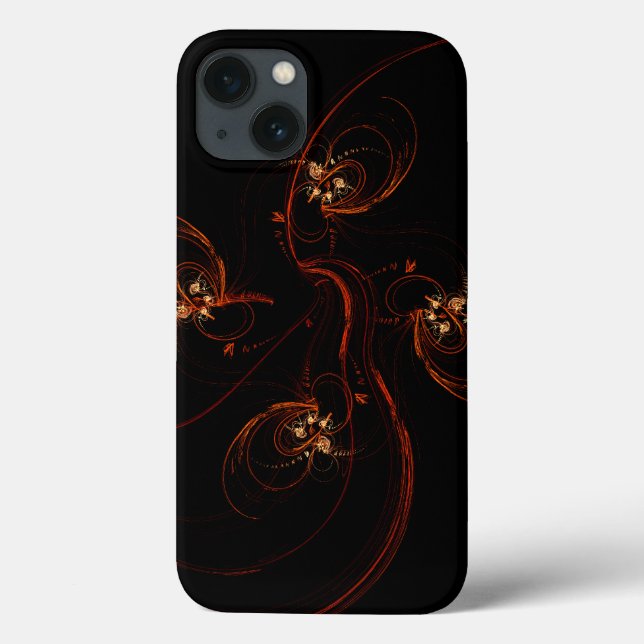 Out of the Dark Abstract Art Case-Mate iPhone Case (Back)