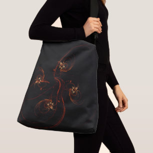 Out of the Dark Abstract Art Cross Body Crossbody Bag