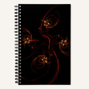 Out of the Dark Abstract Art Notebook