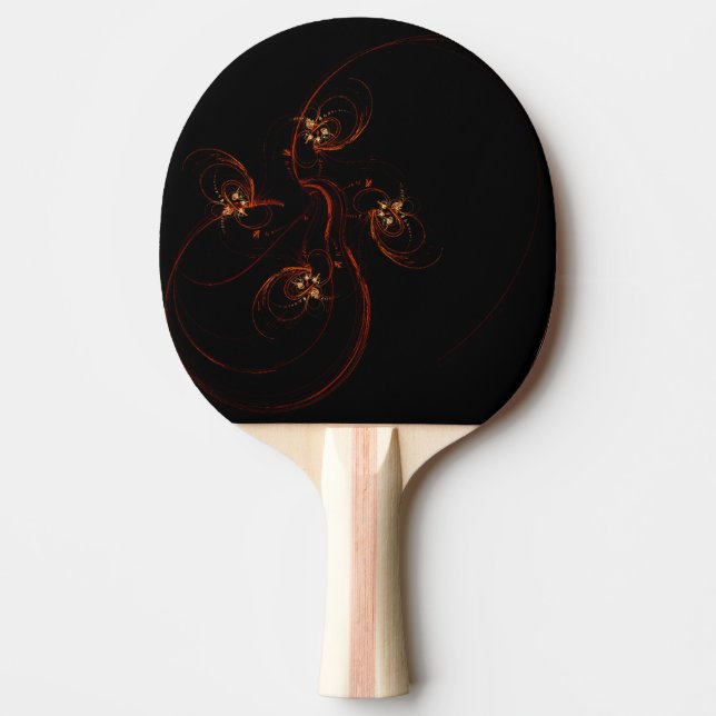 Out of the Dark Abstract Art Ping Pong Paddle (Front)