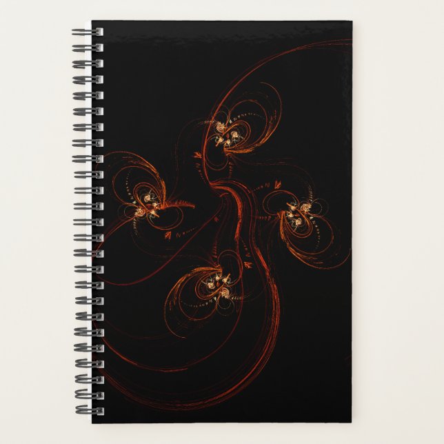 Out of the Dark Abstract Art Planner (Front)