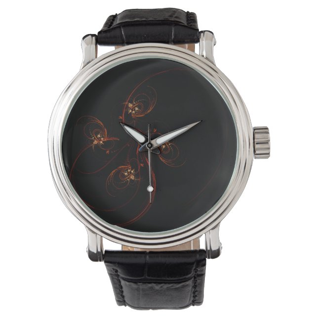 Out of the Dark Abstract Art Watch (Front)