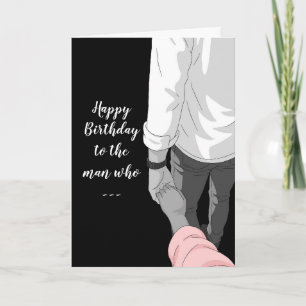 OUT OF THE DARK BIRTHDAY CARD FOR HIM