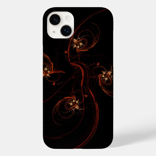 Out of the Dark Modern Minimalistic Abstract Art Case-Mate iPhone Case (Back)