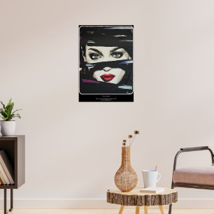 'Out of the Dark' Painting on a  Poster