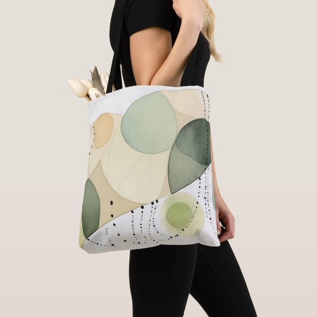 Out of this World All Over Print Tote Shoulder Bag (Close Up)