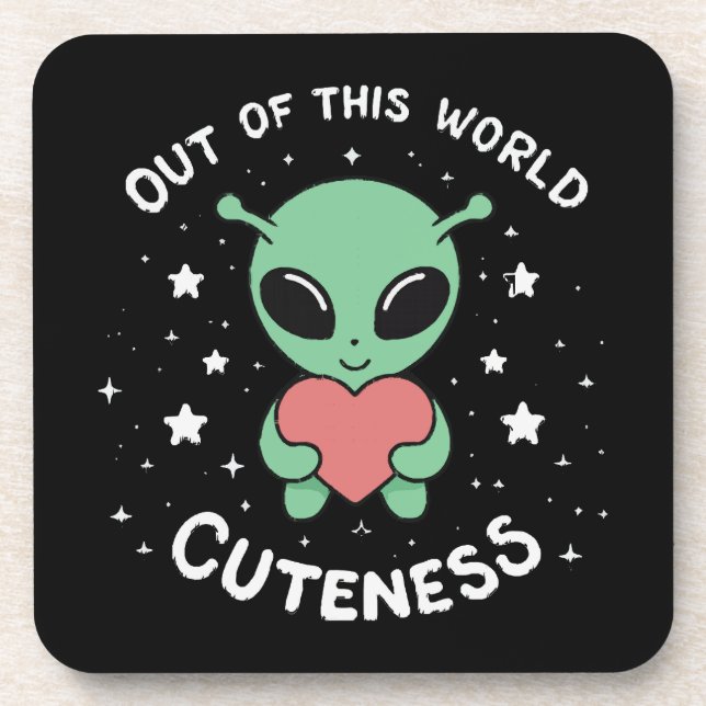 Out of This World Cuteness Coaster (Front)