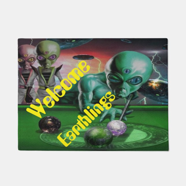 Out of This World Doormat (Front)