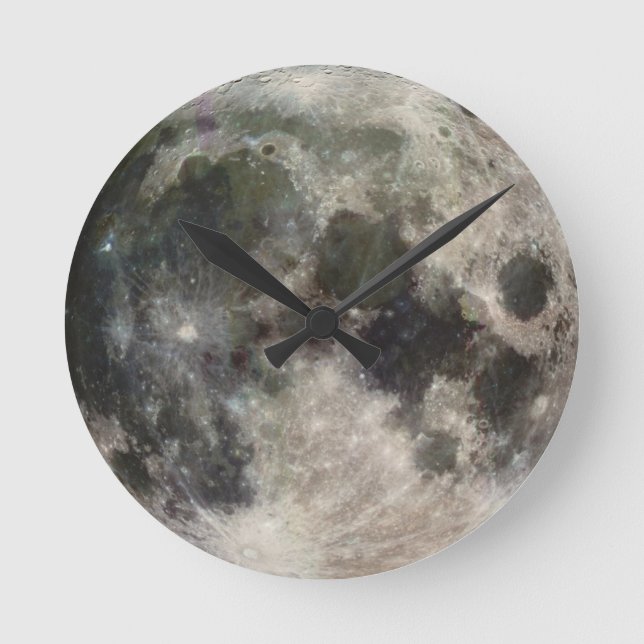 "Out of this world" Full Moon Clock (Front)