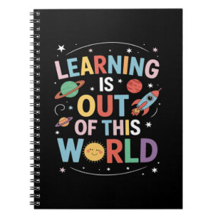 Out of This World Funny Trending Meme Quote  Notebook