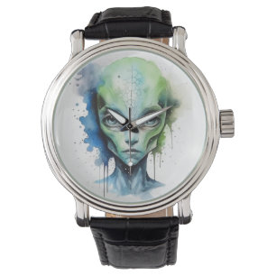 Out Of This World Galaxy Alien Ufo Watch