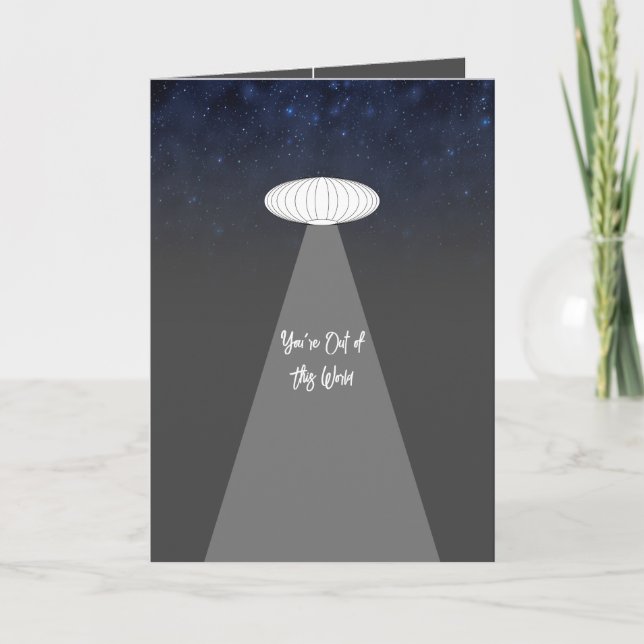 Out of This World Holiday Card (Front)