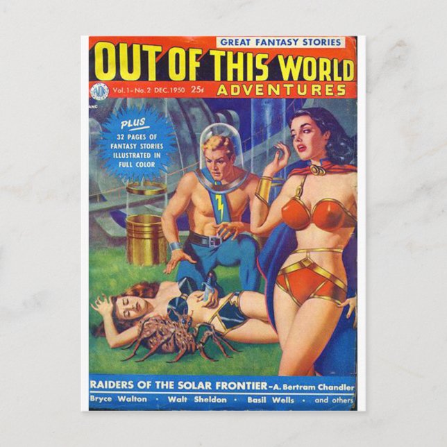 Out Of This World Postcard (Front)