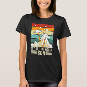 Out Of This World Son, Boy's Alien Spaceship 1 T-Shirt