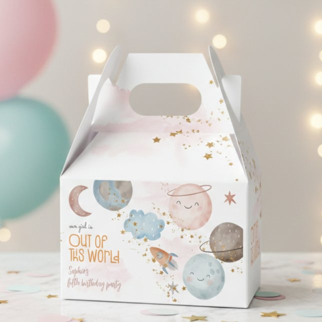 Out of this world space adventure kids birthday favour box (Creator Uploaded)