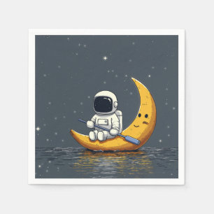 Out of This World Space Birthday Napkins