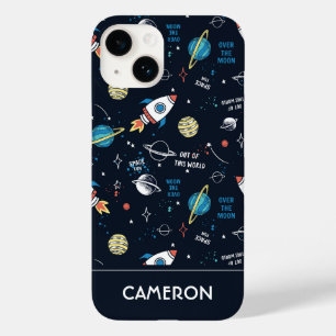 Out of This World Space Pattern Case-Mate iPhone 14 Case