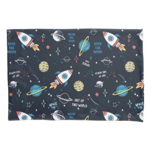 Out of This World Space Pattern Pillowcase