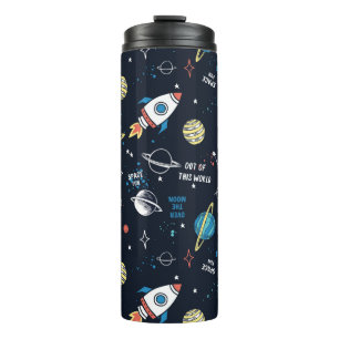 Out of This World Space Pattern Thermal Tumbler