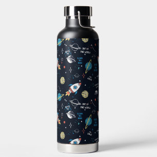 Out of This World Space Pattern Water Bottle