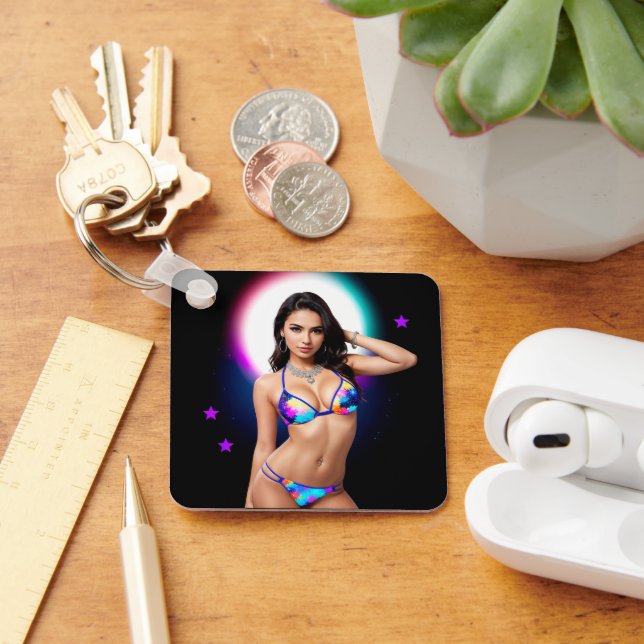 Out of this World Swimsuit Model Key Ring (Desk)