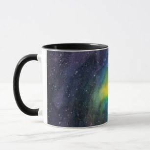 Out of this world watercolor galaxy mug