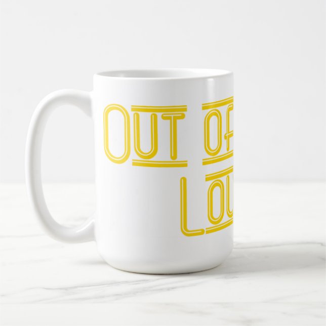 Out of Towner Lounger Mug 15oz. w/y (Left)