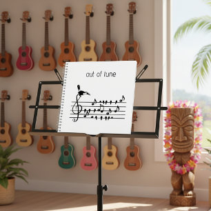 Out of Tune, toucan joining songbirds   Notebook