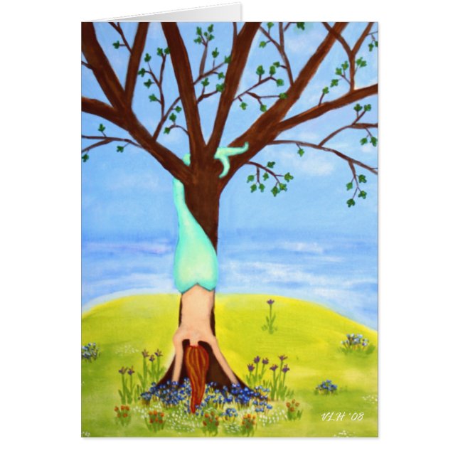 "Out Of Water" Mermaid Art (Front)