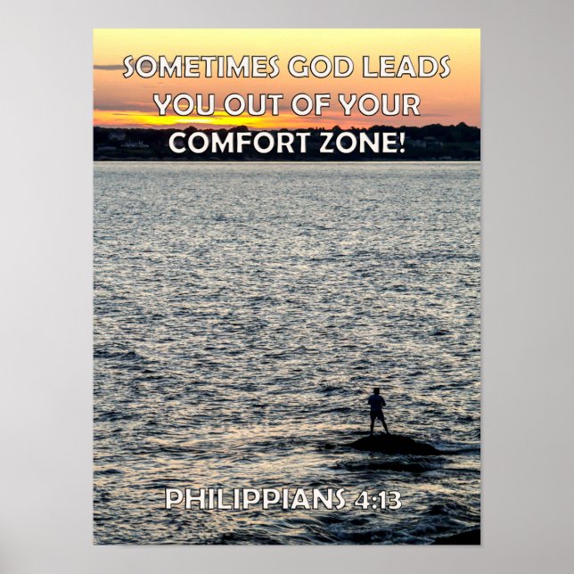 Out Of Your Comfort Zone Poster (Front)