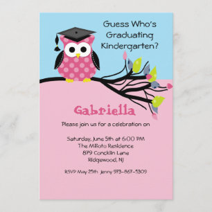 Out On A Limb Kids Graduation Invitation