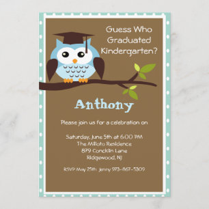 Out On A Limb Kids Graduation Invitation