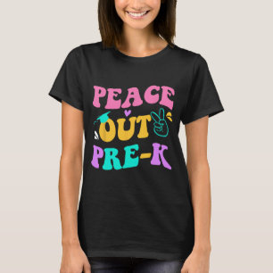 Out Pre-k Grade Last Day Of School Teacher Kids T-Shirt
