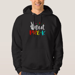Out Pre K Graduation Cute Last Day Of School Hoodie