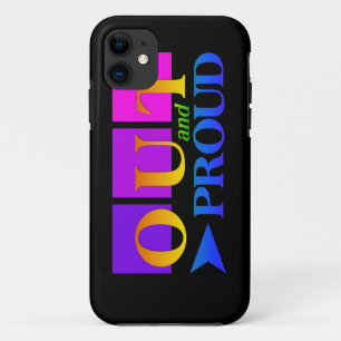 Out & Proud iPhone 5 Case-Mate 11 Case