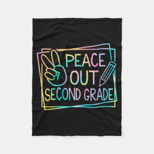 Out Second Grade Last Day Of School Summer Break 1 Fleece Blanket