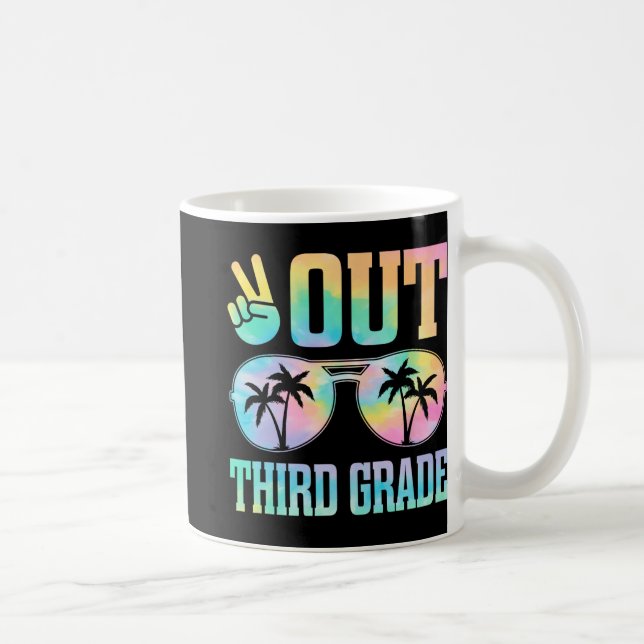 Out Third Grade Last Day Of School Graduation Gift Coffee Mug (Right)