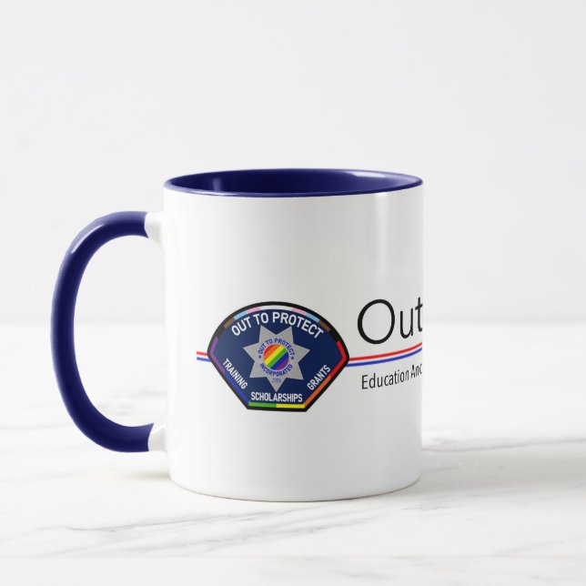 Out To Protect Banner Mug (Left)