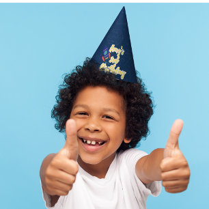 Out to space Birthday Customisable Party Hat