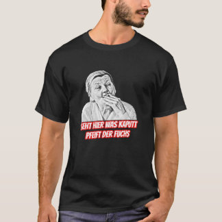 Out With The Animals Karin Christmas Family Fox Kn T-Shirt