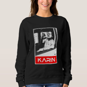Out With The Livestock Knight Karin Fox Fish Sweatshirt