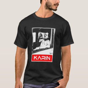 Out With The Livestock Knight Karin Fox Fish T-Shirt