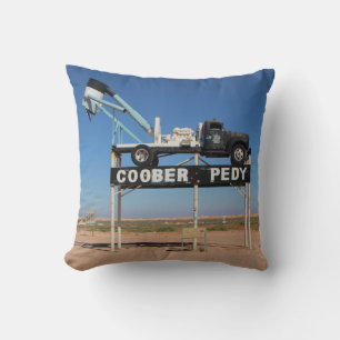 Outback Coober Pedy Customised Souvenir Cushion
