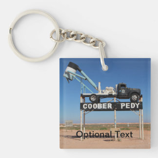 Outback Coober Pedy Customised Souvenir Key Ring