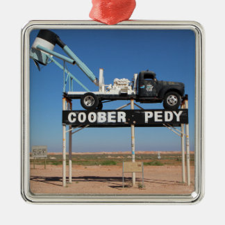 Outback Coober Pedy Customised Souvenir Metal Tree Decoration